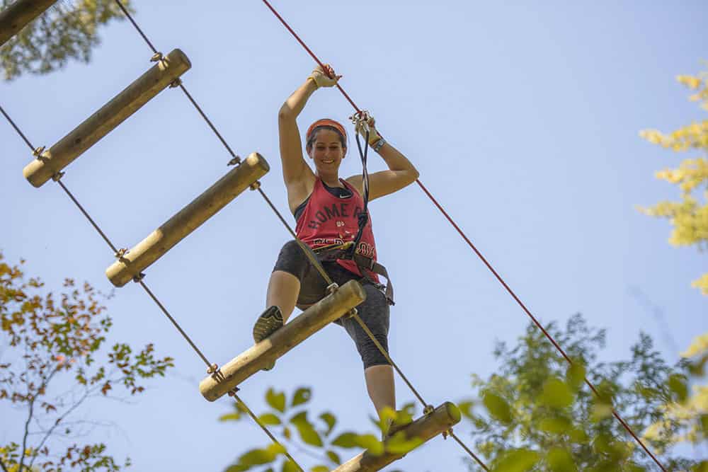What is an Aerial Tree Top Adventure Course?